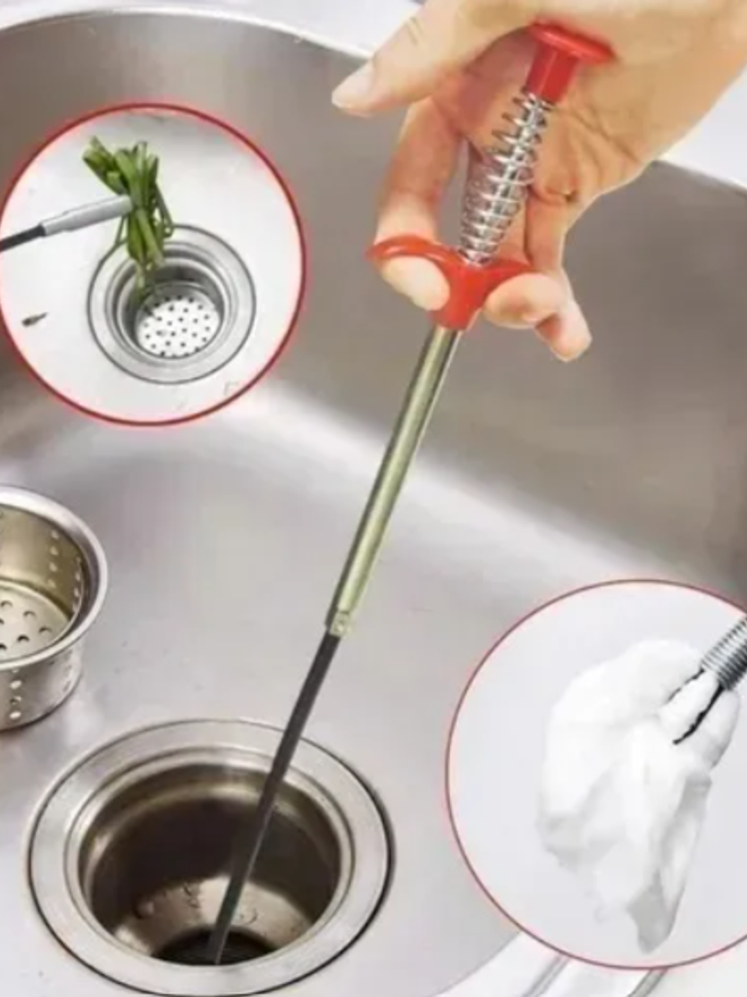 SONDA DESTAPA CAÑERÍA COMPACTO 1,6CM 1