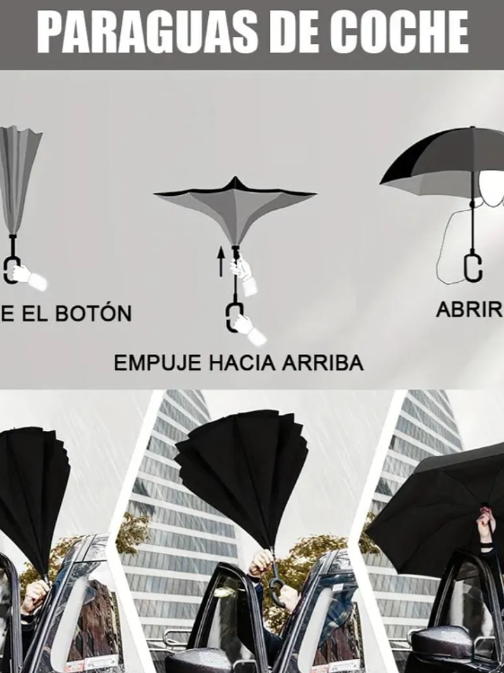SOMBRILLA REVERSIBLE INVERTIDA 4