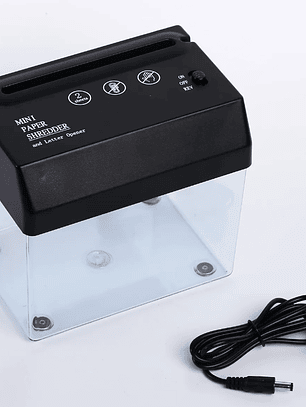 MINI TRITURADORA DE PAPEL PORTÁTIL