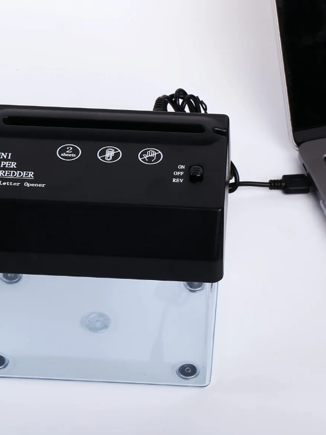 MINI TRITURADORA DE PAPEL PORTÁTIL 3