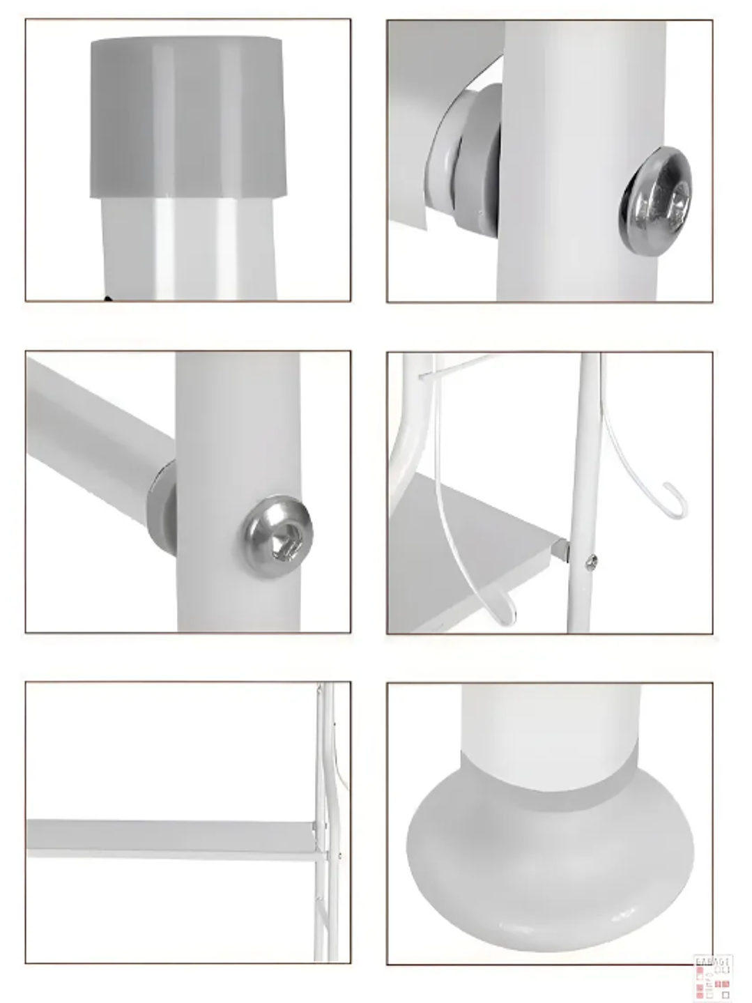 ESTANTE ORGANIZADOR PARA BAÑO 3 NIVELES 2