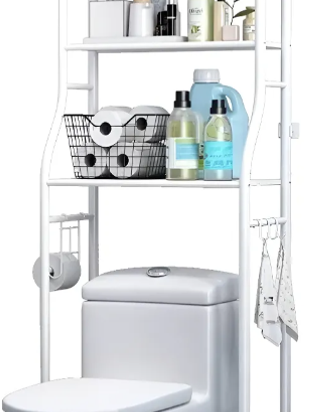 ESTANTE ORGANIZADOR PARA BAÑO 3 NIVELES 4