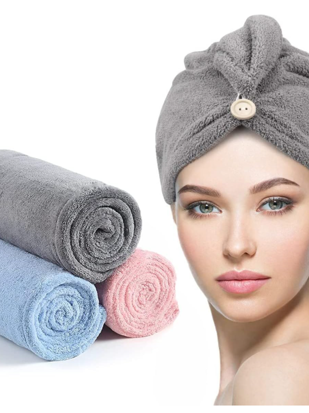 GORRO DE MICROFIBRA DE SECADO RÁPIDO 1