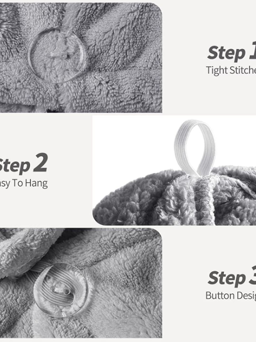 GORRO DE MICROFIBRA DE SECADO RÁPIDO 3