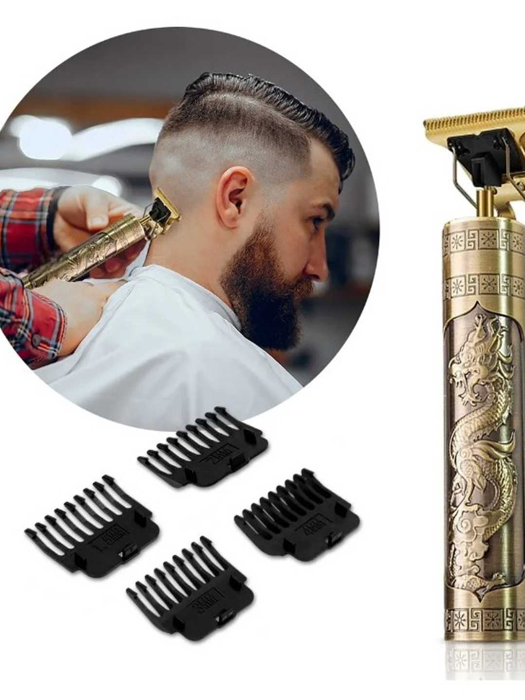 MÁQUINA BUDA AFEITADORA RECARGABLE 3