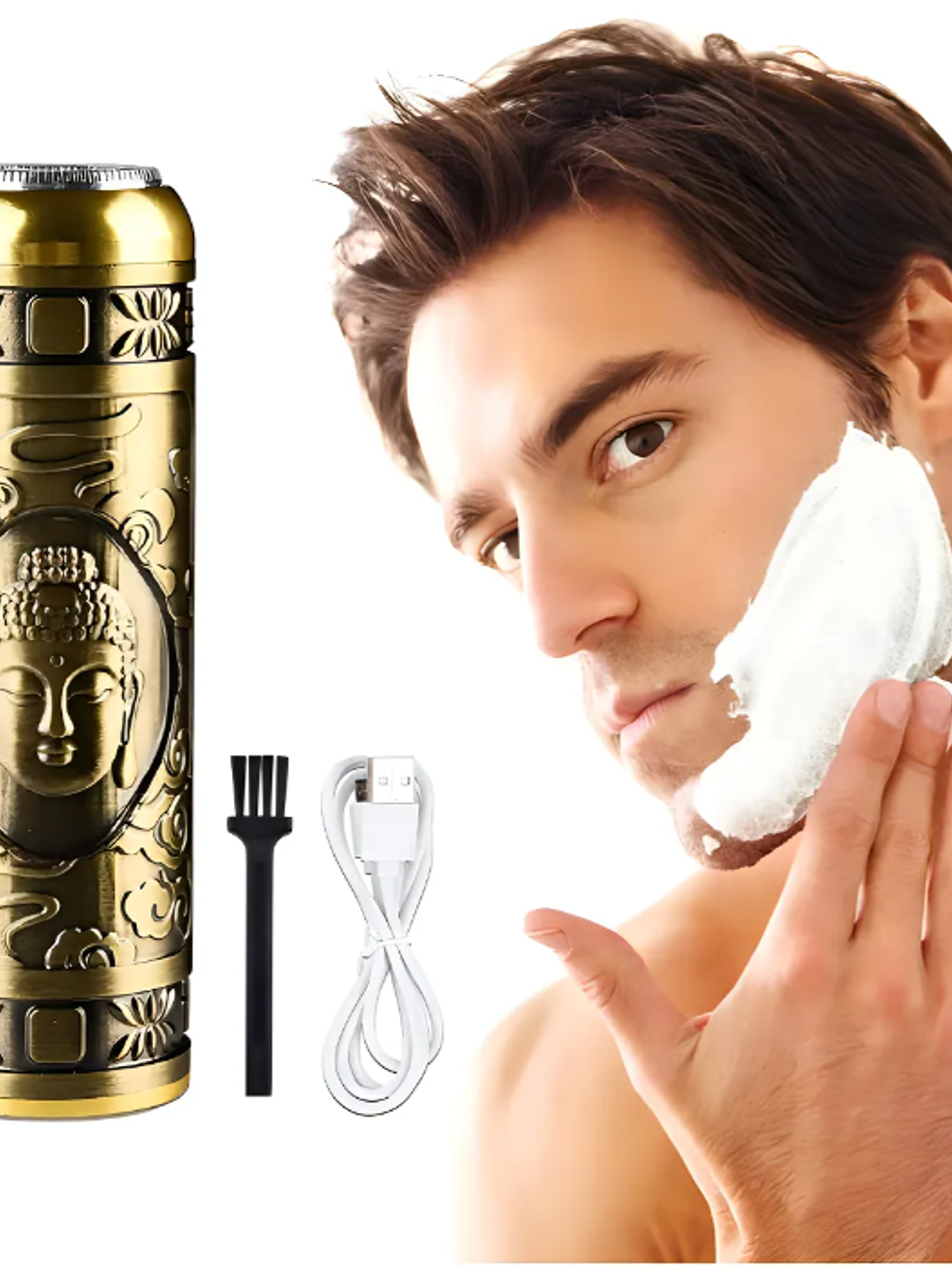 MINI AFEITADORA BUDA ELÉCTRICA RECARGABLE 5