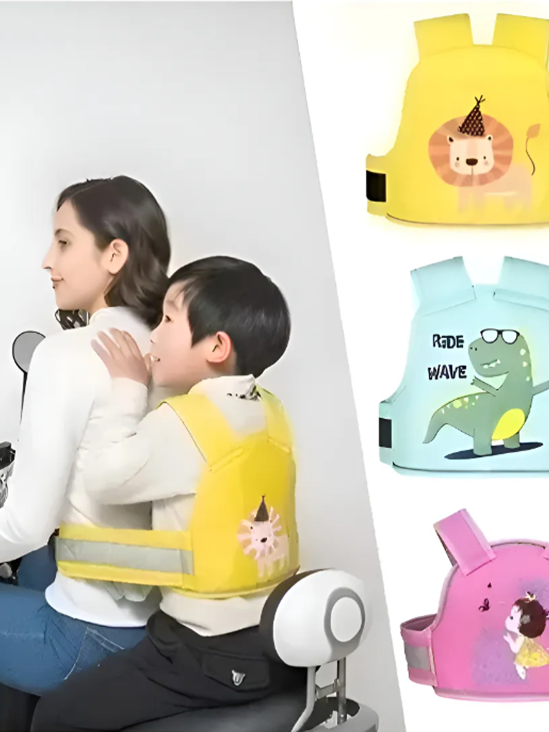 SUJETADOR DE NIÑOS PARA MOTO 1