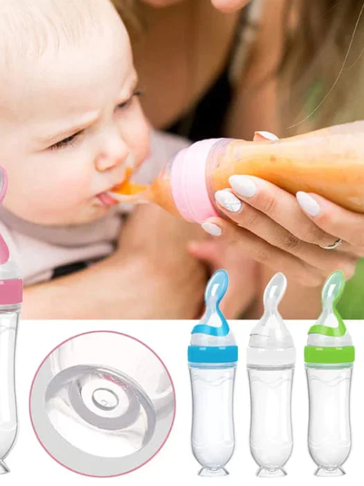 TETERO CON CUCHARA PARA BEBÉ  1