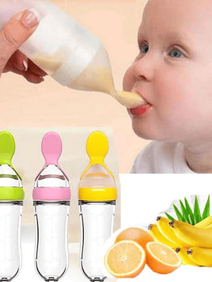 TETERO CON CUCHARA PARA BEBÉ 