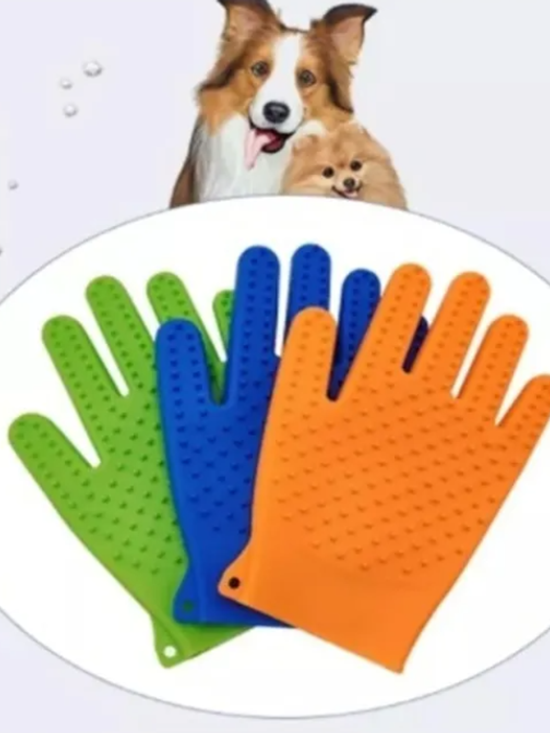 GUANTE PARA PEINAR MASCOTAS  3
