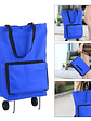BOLSA PLEGABLE CON RUEDA MERCADO - Miniatura 1