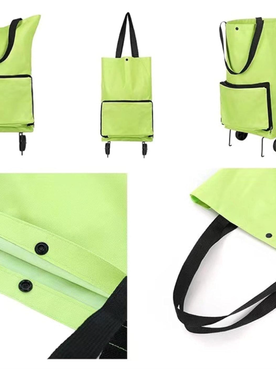 BOLSA PLEGABLE CON RUEDA MERCADO 2