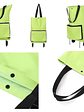 BOLSA PLEGABLE CON RUEDA MERCADO - Miniatura 2