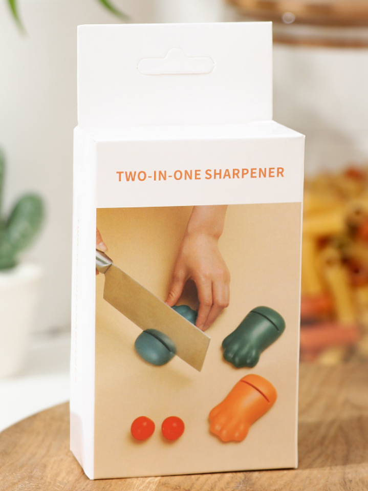 AFILADOR CUCHILLO DISEÑO HUELLA  2