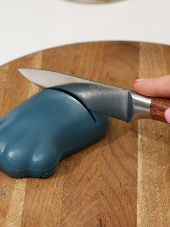 AFILADOR CUCHILLO DISEÑO HUELLA  5