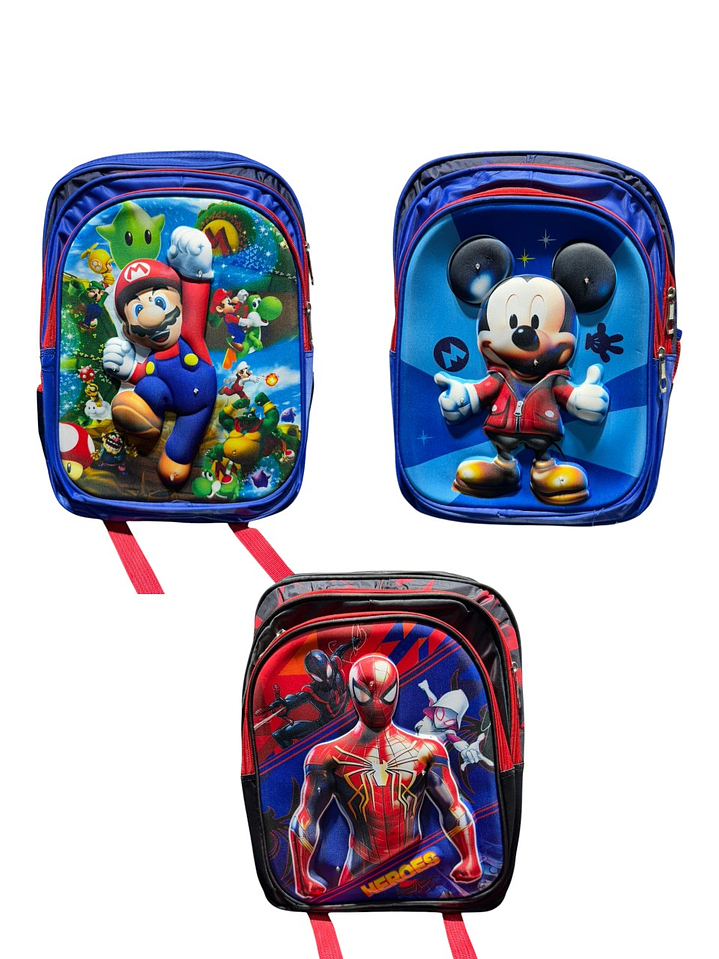 MOCHILA ESCOLAR PARA NIÑOS CON LUCES 1