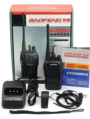 RADIOS DE COMUNICACIÓN BAOFENG 888