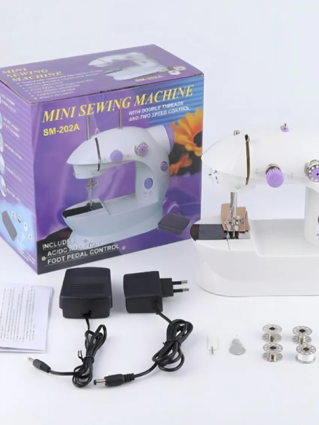 MINI MÁQUINA DE COSER PORTÁTIL 5