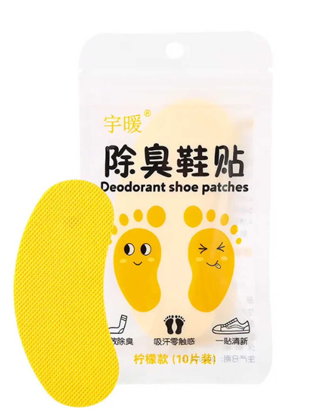 TIRAS DESODORANTES PARA CALZADO DE 12 PZS 3