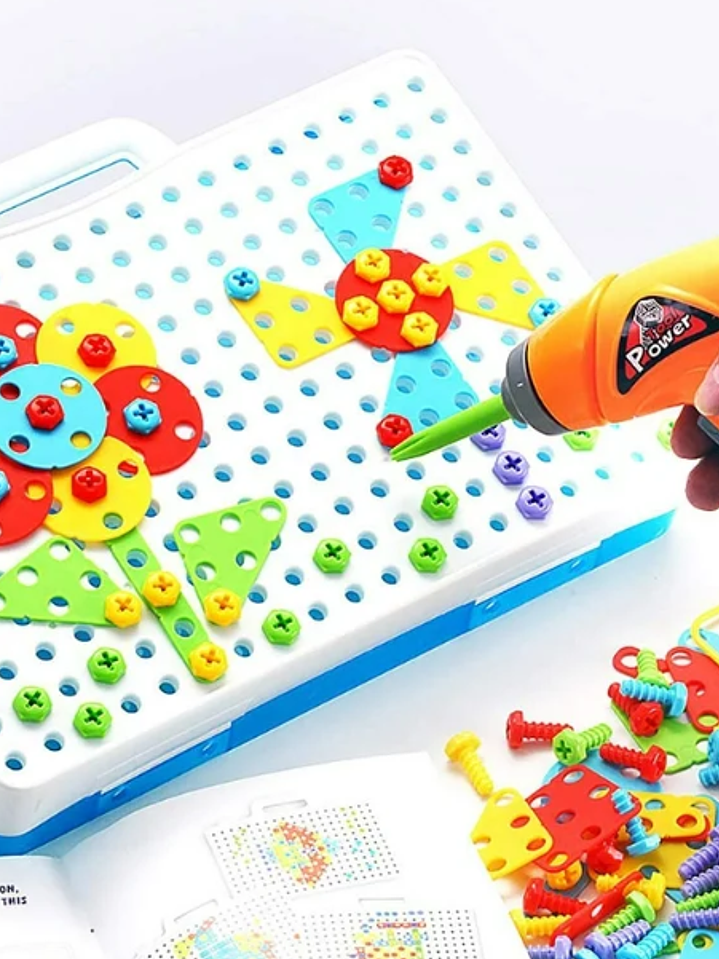 TALADRO ELÉCTRICO DE JUGUETE PARA NIÑOS 2