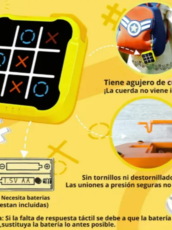 JUEGO TRIQUI ELETRÓNICO TIC TAC 5
