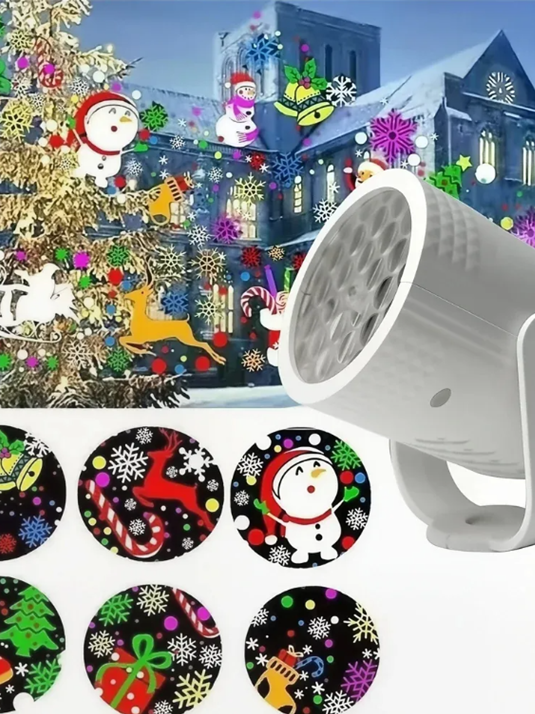 PROYECTOR LED NAVIDAD EXTERIOR 1