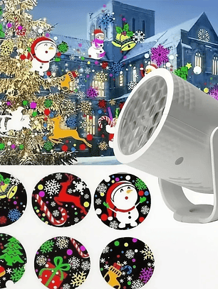 PROYECTOR LED NAVIDAD EXTERIOR