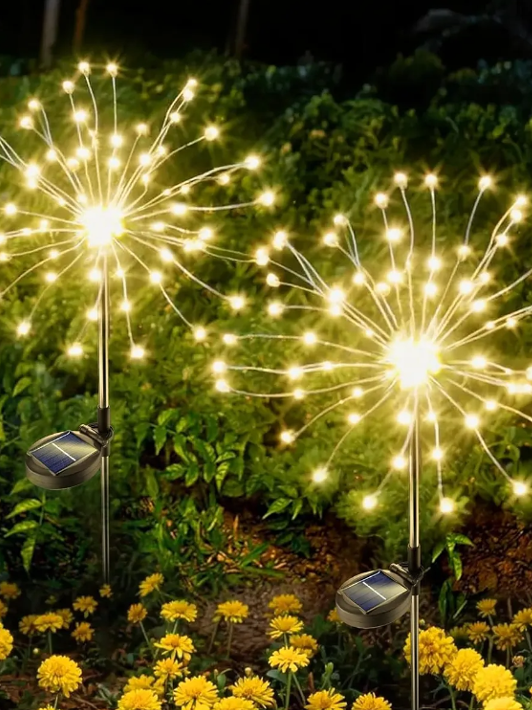 ESTACA NAVIDAD LUCES SOLARES DE JARDÍN 2