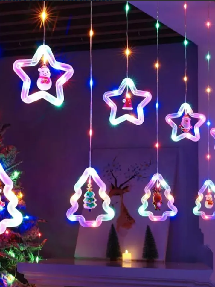LUZ NAVIDAD ESTRELLAS Y ARBOL (RGB) 1