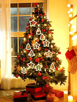 LUZ NAVIDAD ESTRELLAS Y ARBOL (RGB)