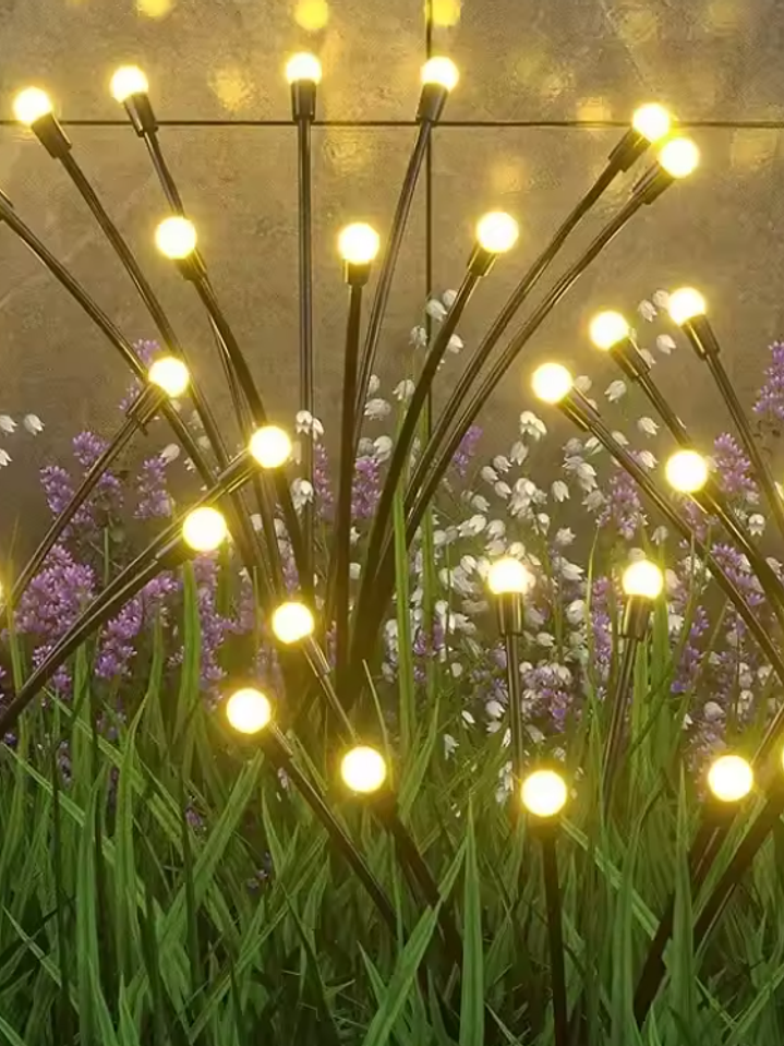 ESTACA NAVIDAD LUCIERNAGAS(PANEL SOLAR) 2