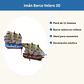 Pack 12 Imanes Barco Velero 3D Souvenir Decoración Náutica - Miniatura 2