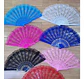 Pack 12 Abanicos De Encaje Colores Surtidos Matrimonio - Miniatura 2