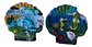 Pack 12 Imanes Souvenir Chile Resina Relieve Motivo Marino - Miniatura 5