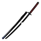 Espada Zangetsu Ichigo Réplica Cosplay Bleach Con Funda - Miniatura 1