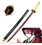 Katana Demon Slayer Madera 104 Cm Réplica Cosplay Con Funda - Miniatura 5