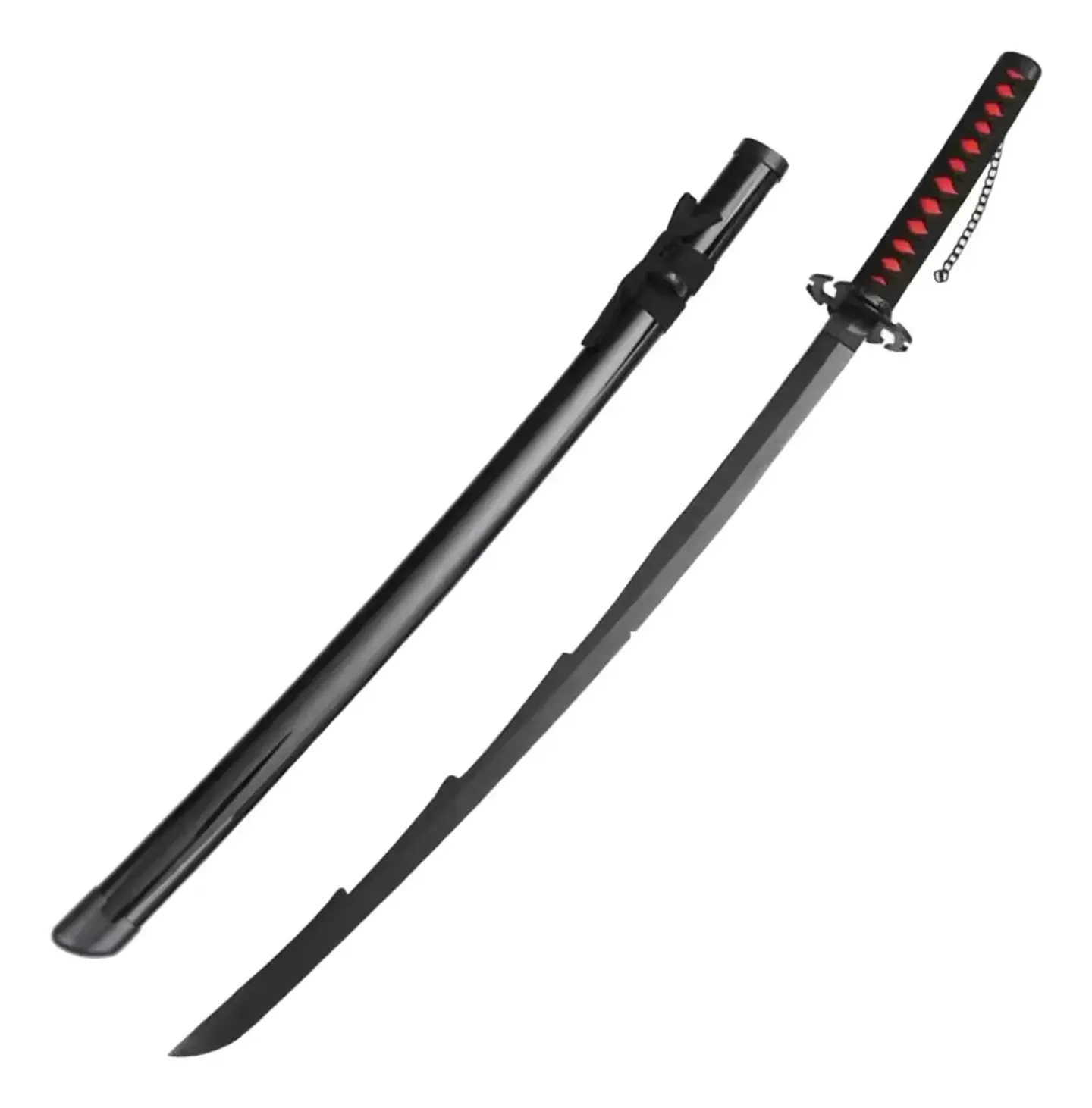 Espada Zangetsu Ichigo Réplica Cosplay Bleach Con Funda 3