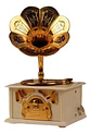 Caja Musical Gramófono Vintage Retro Decorativa Regalo - Miniatura 1