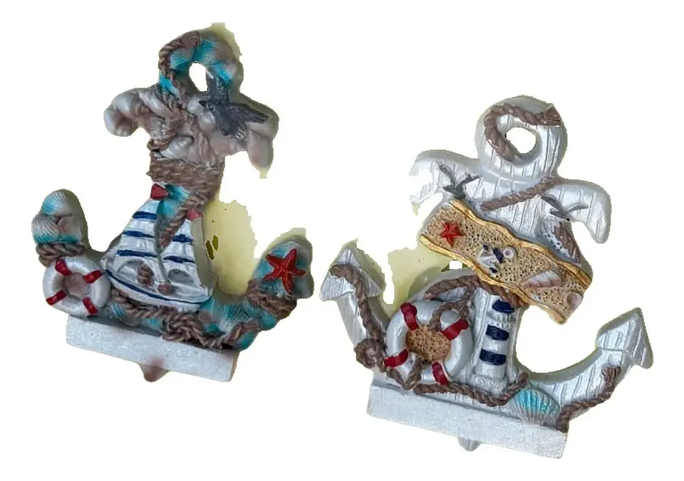 Pack 12 Imanes Souvenir Chile Resina Relieve Motivo Marino 15