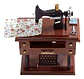 Caja Musical Máquina De Coser Vintage Grande Joyero Regalo - Miniatura 1