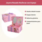 Joyero Musical Rosado Muñecas Con Espejo Bailarina Niña - Miniatura 2