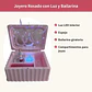 Joyero Musical Rosado Con Luz Led Espejo Y Bailarina Niña - Miniatura 3