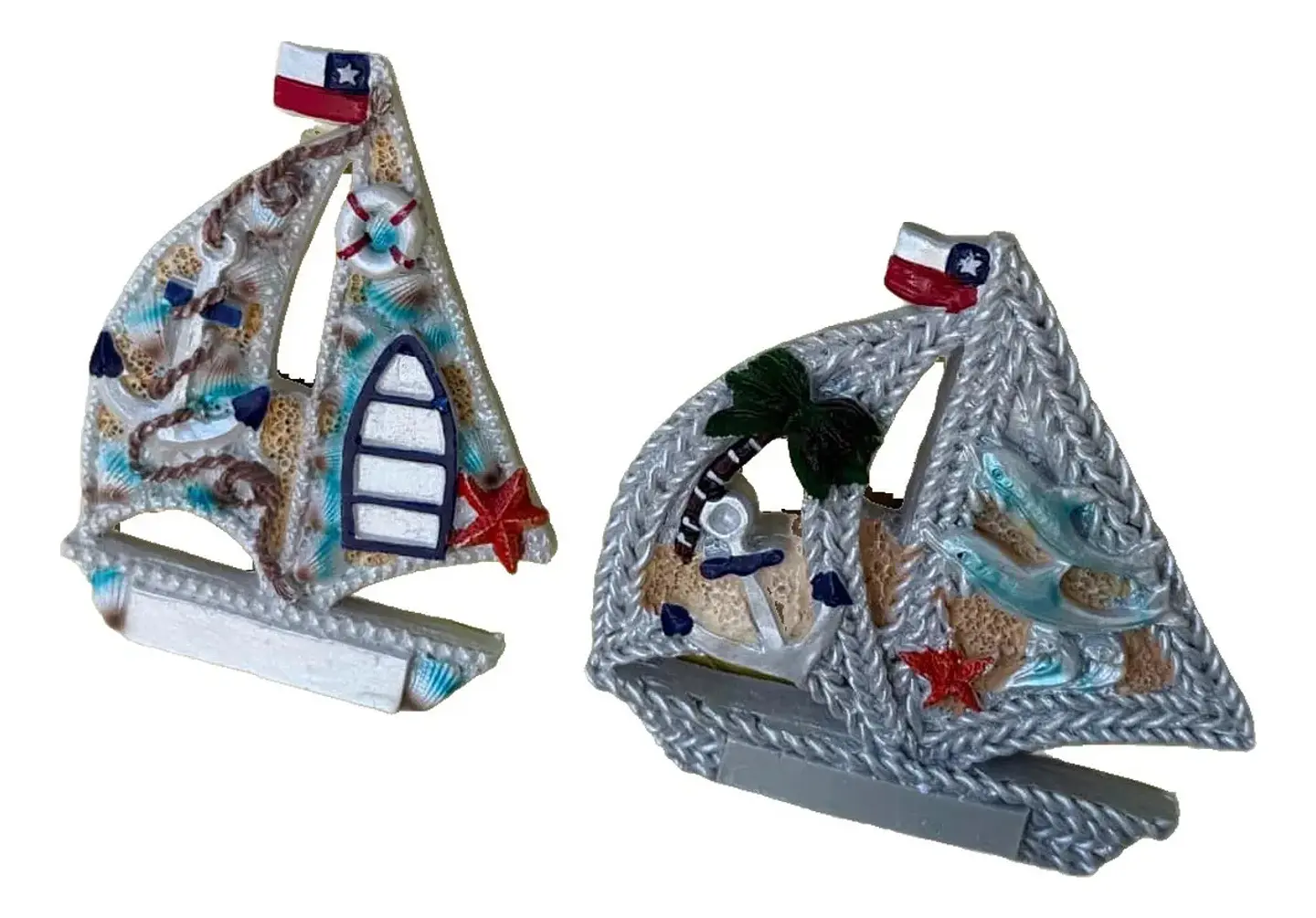 Pack 12 Imanes Souvenir Chile Resina Relieve Motivo Marino 21