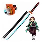 Katana Demon Slayer Madera 104 Cm Réplica Cosplay Con Funda - Miniatura 19