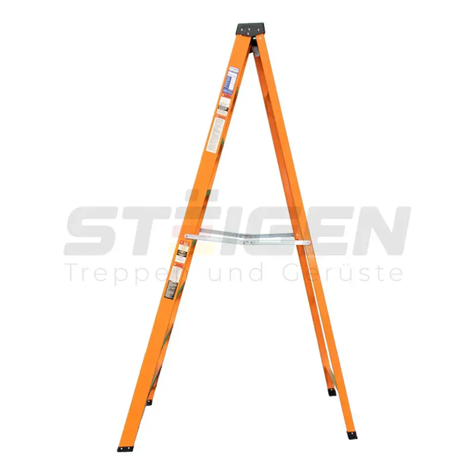 Escalera de Tijera Fibra de Vidrio 8 Peldaños ST-8T 3