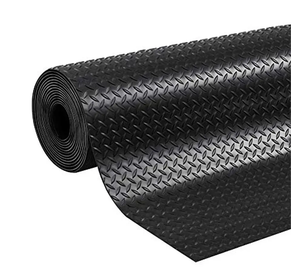 Piso de Goma Diamantado 3 mm Rollo 1,4 x 20 m 1
