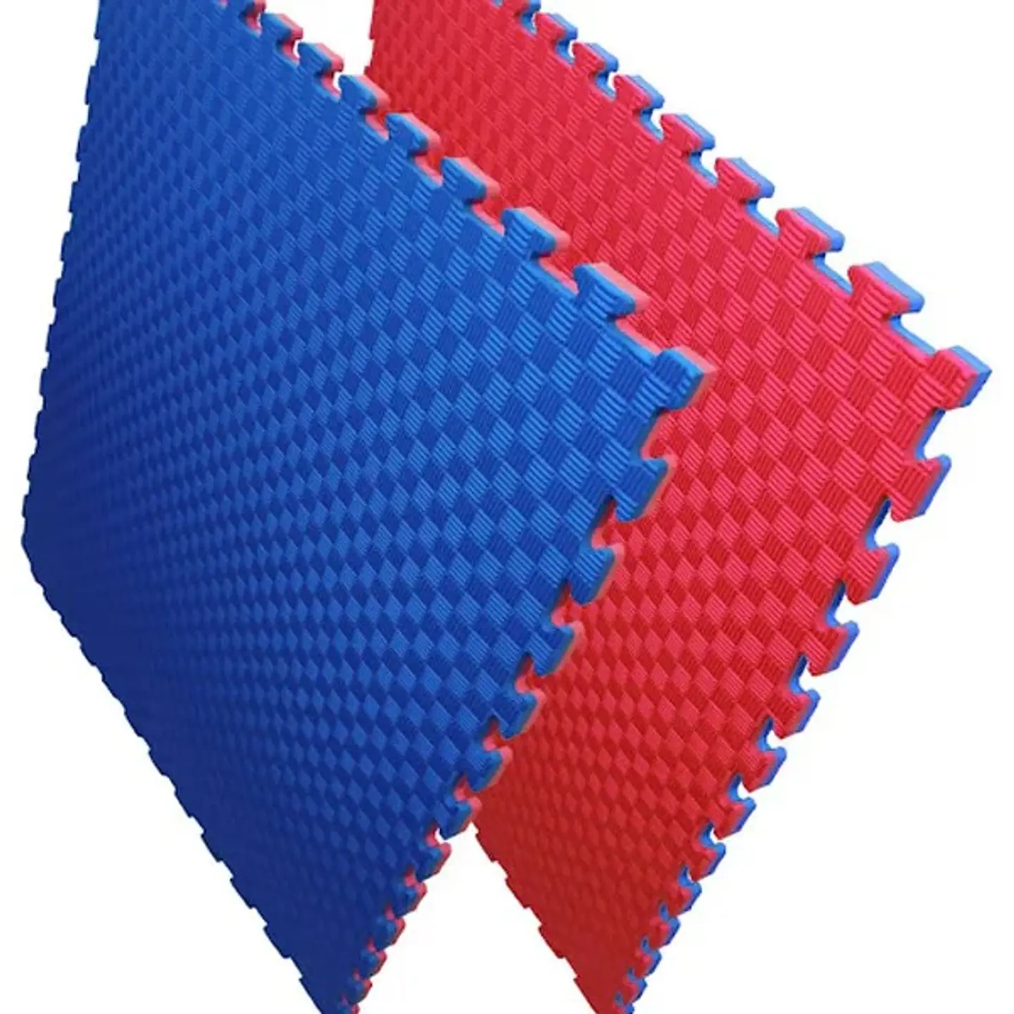 Tatami EVA 1x1 m 2 cm Rojo/Azul 2