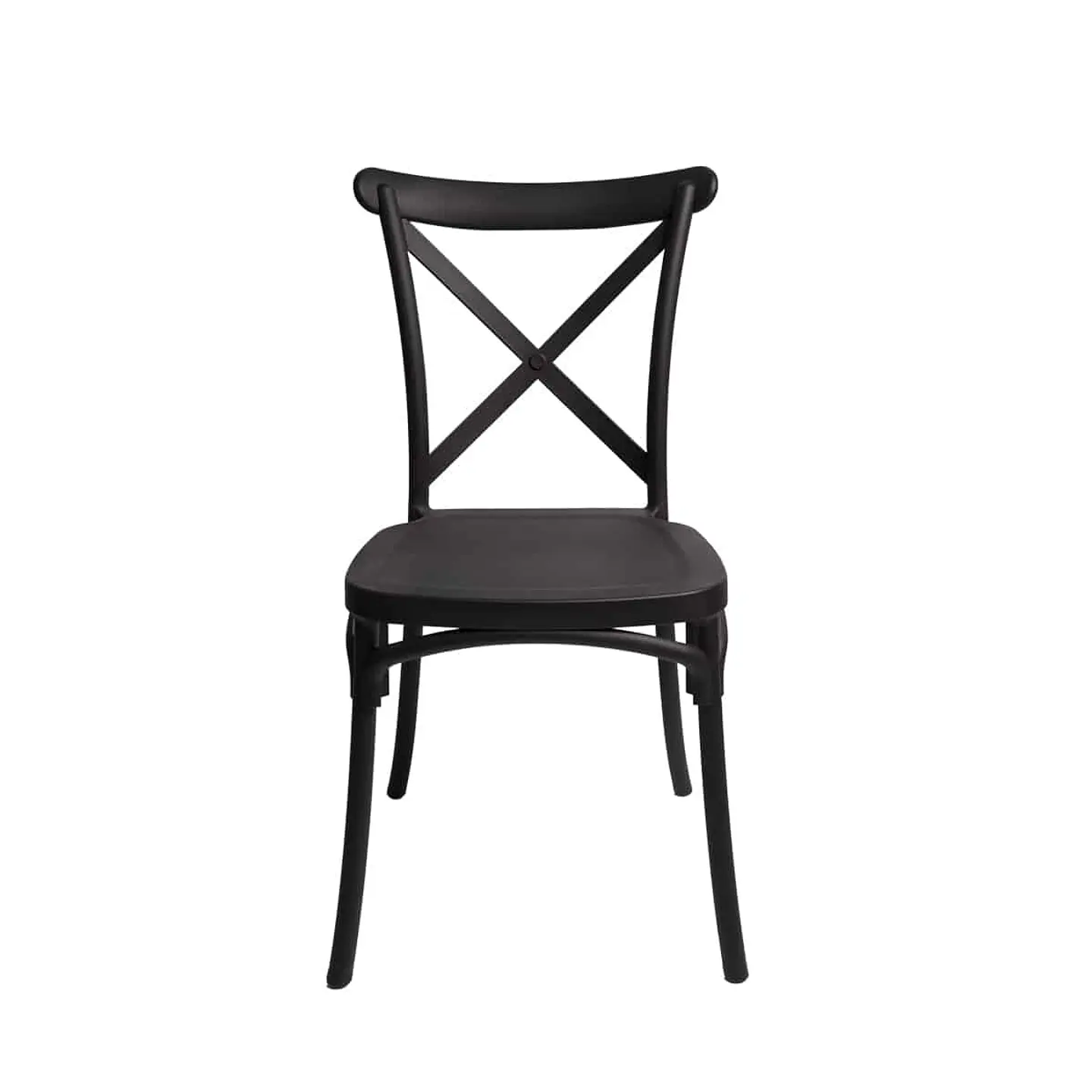 Silla Crossback Negra 2