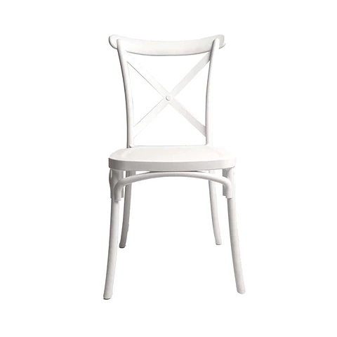 Silla Crossback Blanca