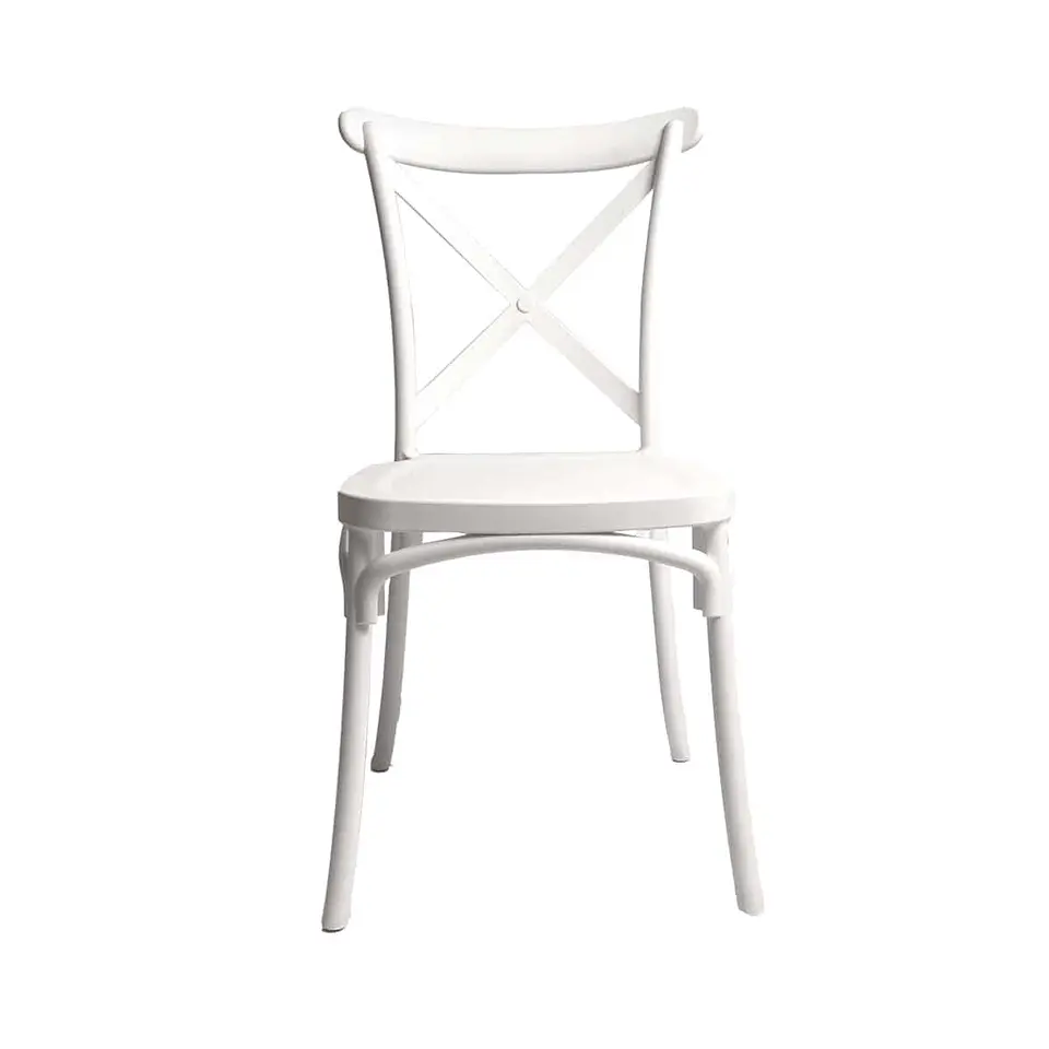 Silla Crossback Blanca 2